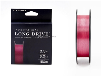 Trenzado Long Drive PE Aji Mebaru Pink 150m PE0.3